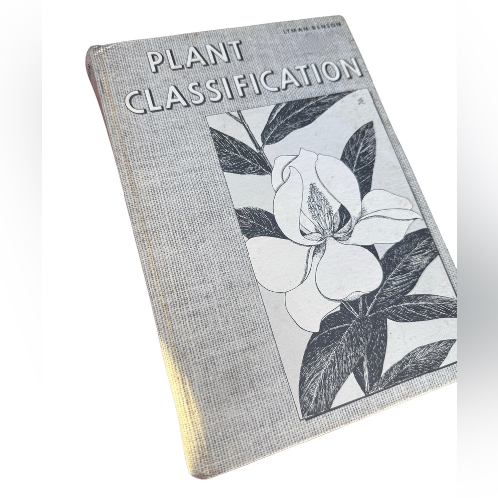 Vintage Plant Coffee Table Hardcover Book by D.C. Heath and Co.  1959